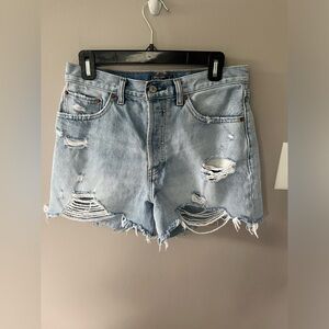 Abercrombie and Fitch High Rise 4” Shorts